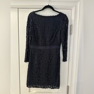 Tory Burch navy lace dress
